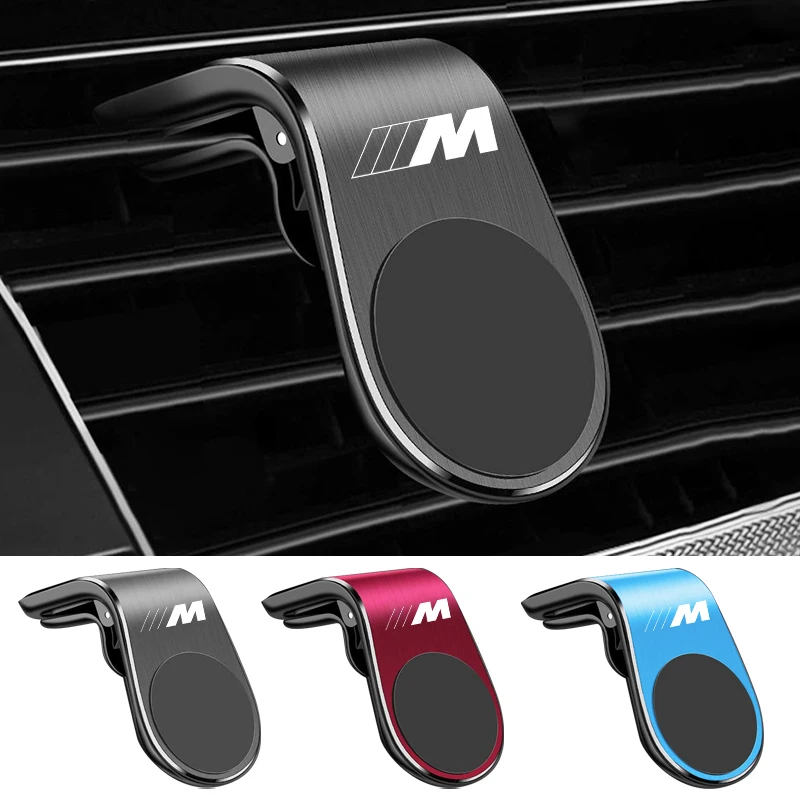 Magnetische Auto-Handyhalterung für Lüftungsschlitze mit Drehfunktion für BMW M Performance E46 E90 E60 F10 F30 E39 E36 F20 E87 G30 E92 E91 X5