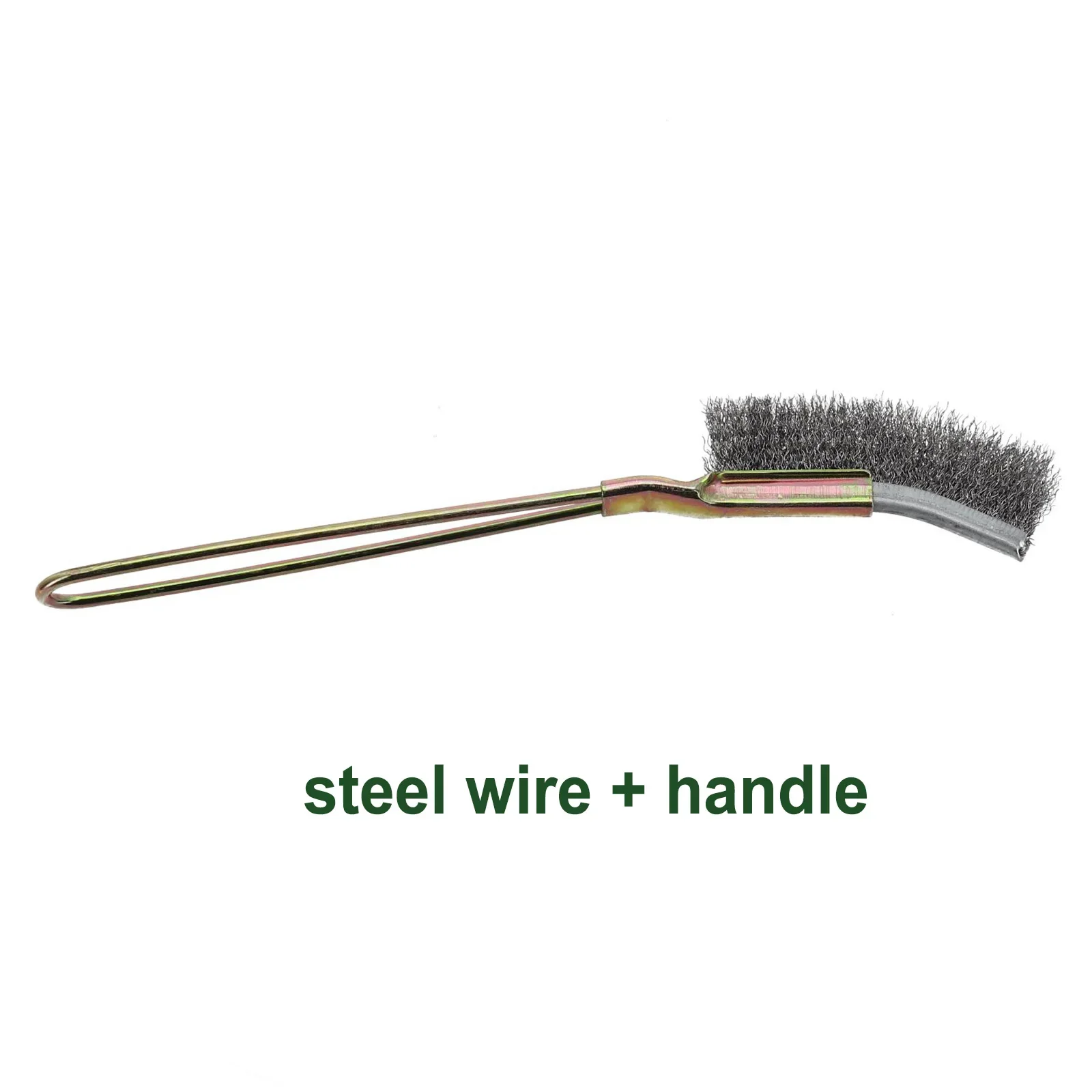 

1PC Mini Wire Brush Brass Nylon & Steel Brushes Micro Steel Brass Rust Remover Paint Remove Metal Scrubbing Polishing Burring