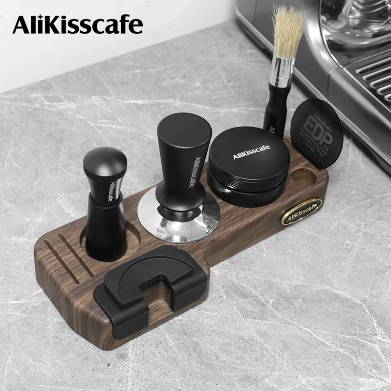 Coffee Tamping Station Portafilter Holder Puck Screen Rack ABS For 51MM 54MM 58MM Delonghi Lelit Espresso Accessory Barista Tool