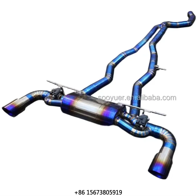

Auto Valvetronic Catback for Supra A90 3.0T Titanium Race Sport Exhaust SystemCustomed