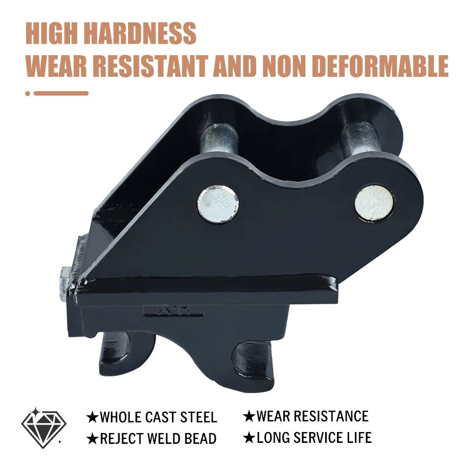 Mini Excavator Quick Connect Quick Release Quick Change For 1 Ton Mini Excavator Quick Hook Coupler Attachments