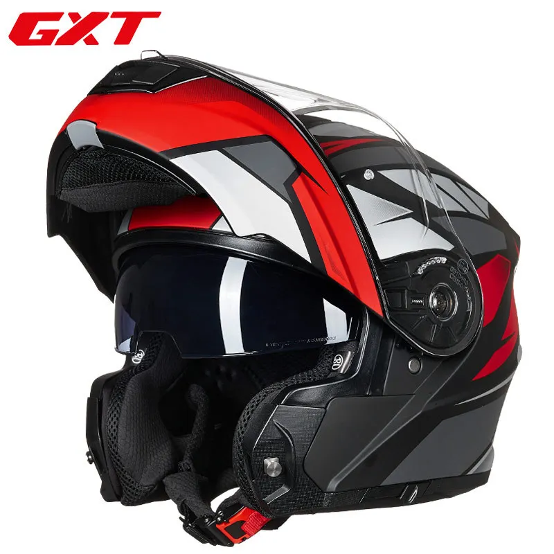 GXT Motorcycle Helmet for Men and Women Motorbike Full Helmets Motocross Safety Helmets All Seasons DOT Certification