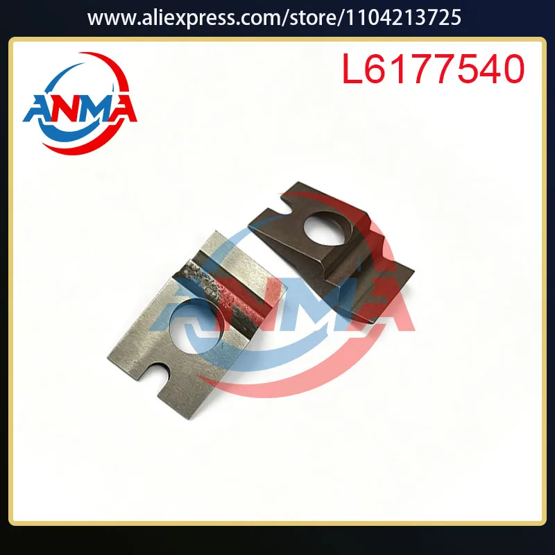 50Pieces L6177540 Gripper Tip 31X17mm For KBA Rapida 105 106 Offset Printing Machine Spare Parts Steel Gripper Tooth