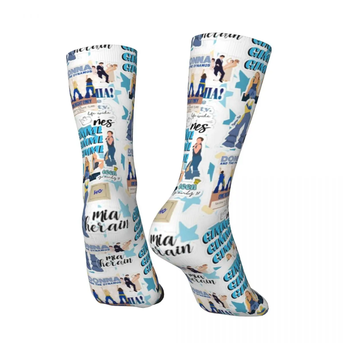 Mm Mamma Stockings Women Mia Poster Socks High Quality Korean Socks Winter Cycling Anti Skid Custom Socks Birthday Present