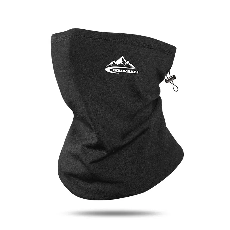 

Polyester Motorcycling Face Mask Outdoor Fleece Neck Warmer Gaiter Thermal Half Face Cover Cycling Snowboard Ski Mask Scarf