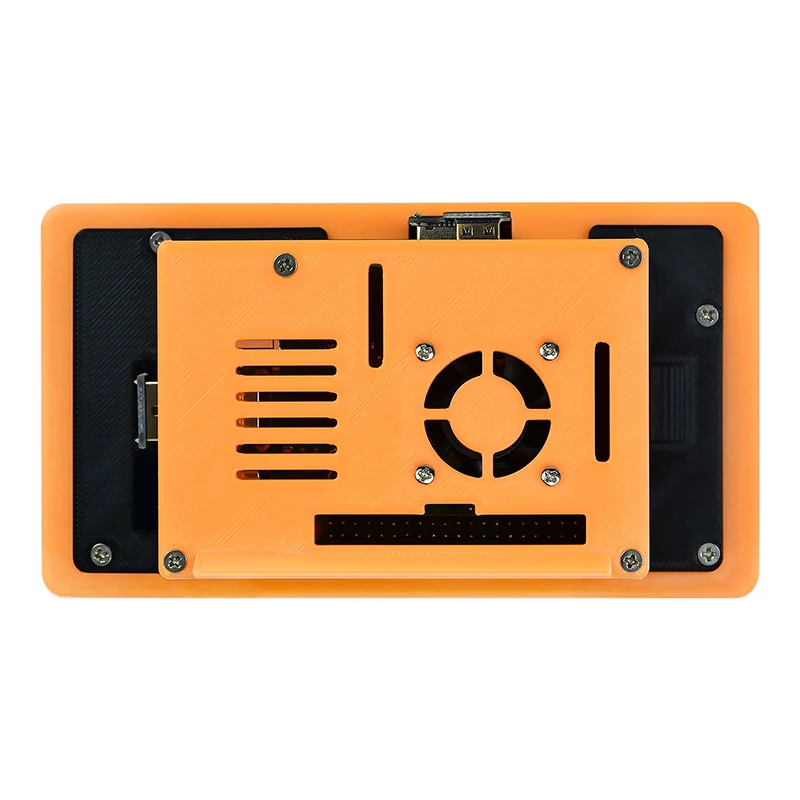 Monitor AMOLED Raspberry Pi 4 5,5 Inci Layar HDMI HDTV dengan Touchpad Kapasitif Kaca Tempered