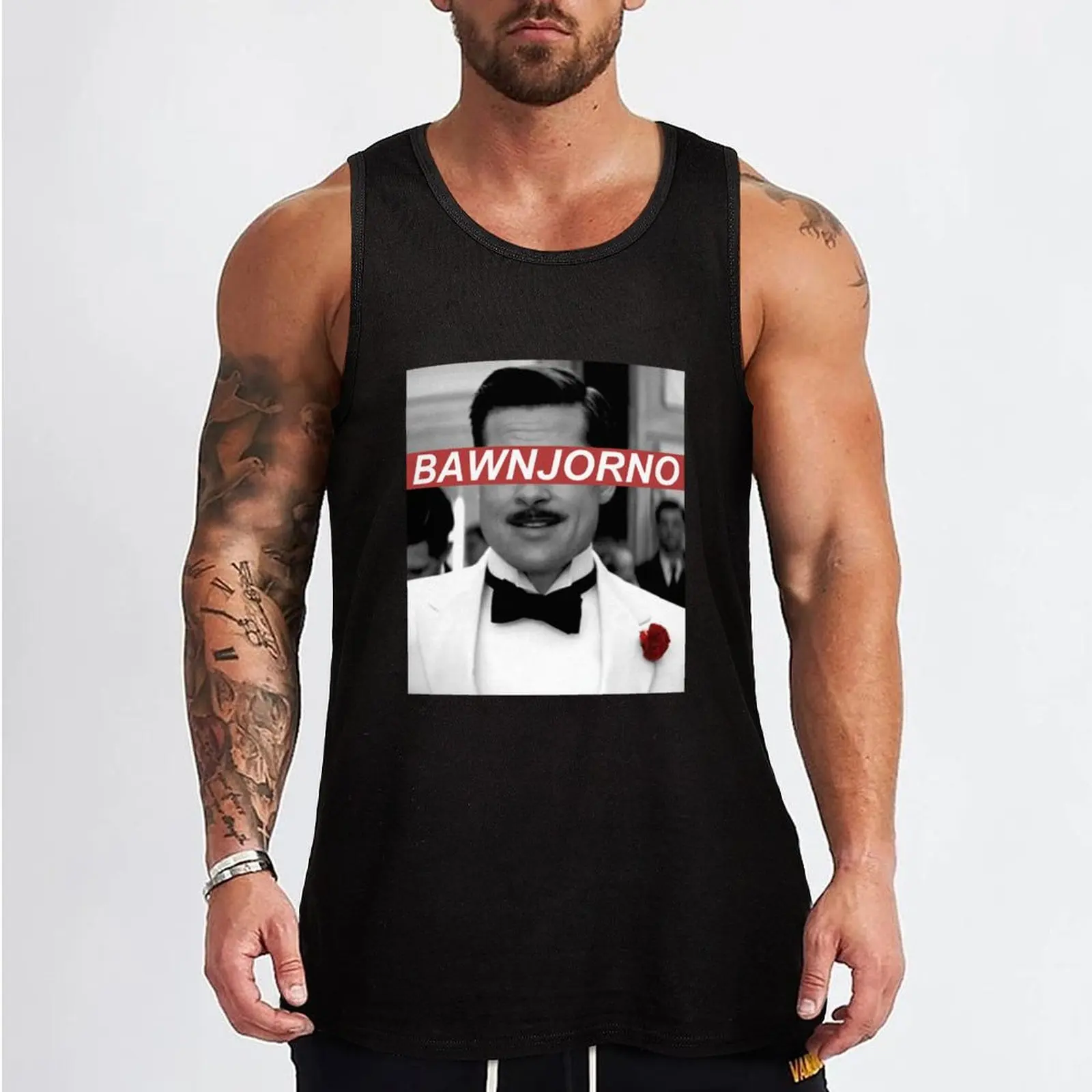 BAWNJORNO Tank Top muscular man sleeveless tshirts for men