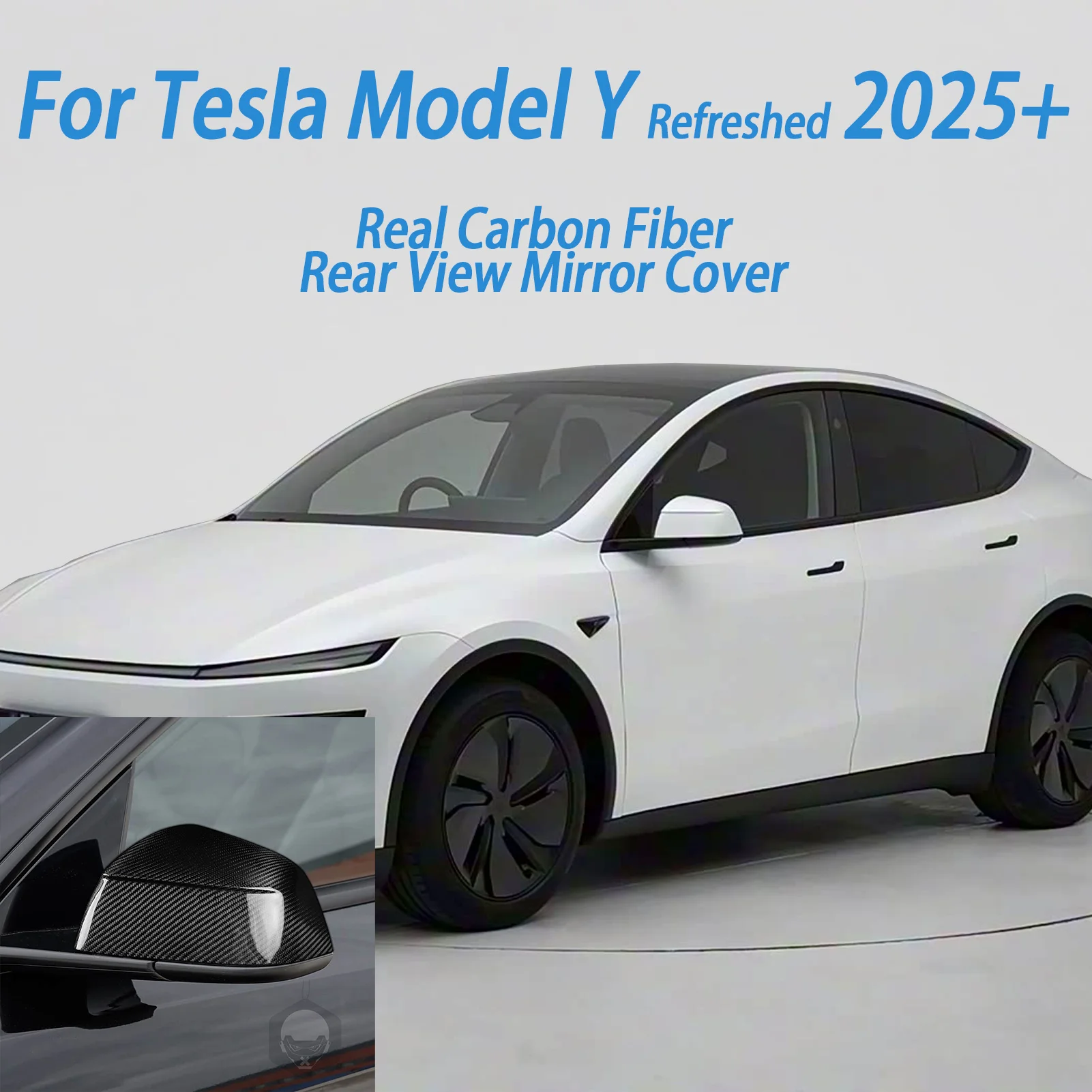 

Fit Tesla Model Y Juniper Rearview Mirror Guard Cover For 2025 2026 Model Y Juniper Performance Type Accessories Compatible