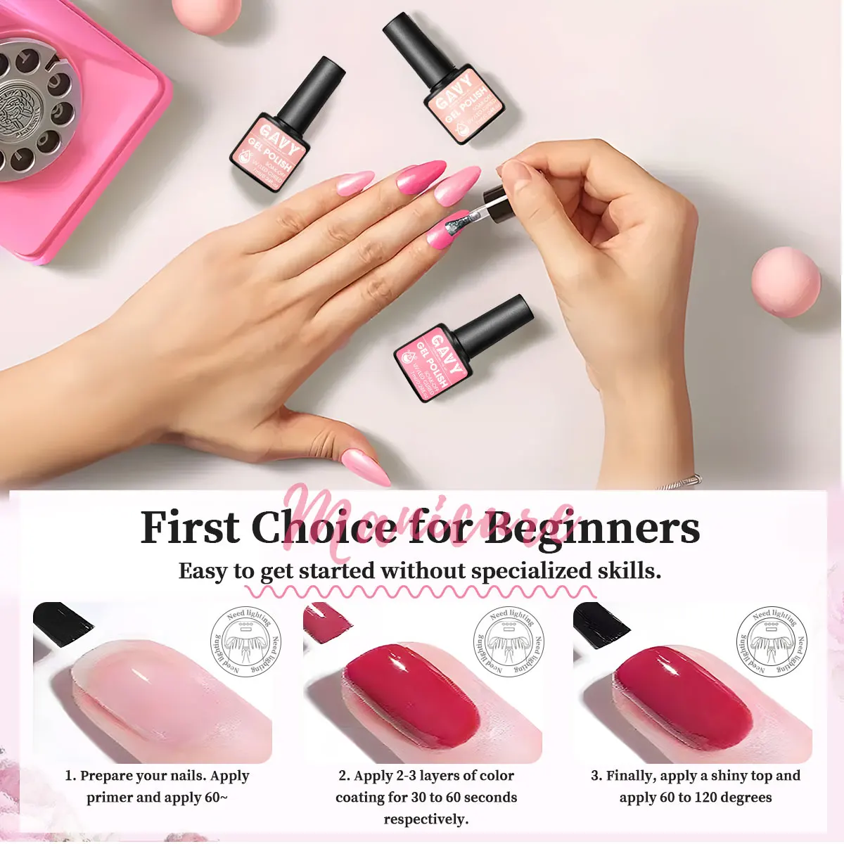 Ensemble de gel pour ongles 6 couleurs, gel pour ongles populaire pour l'automne et l'hiver, nail art à la mode dans les salons de beauté, durable et durable