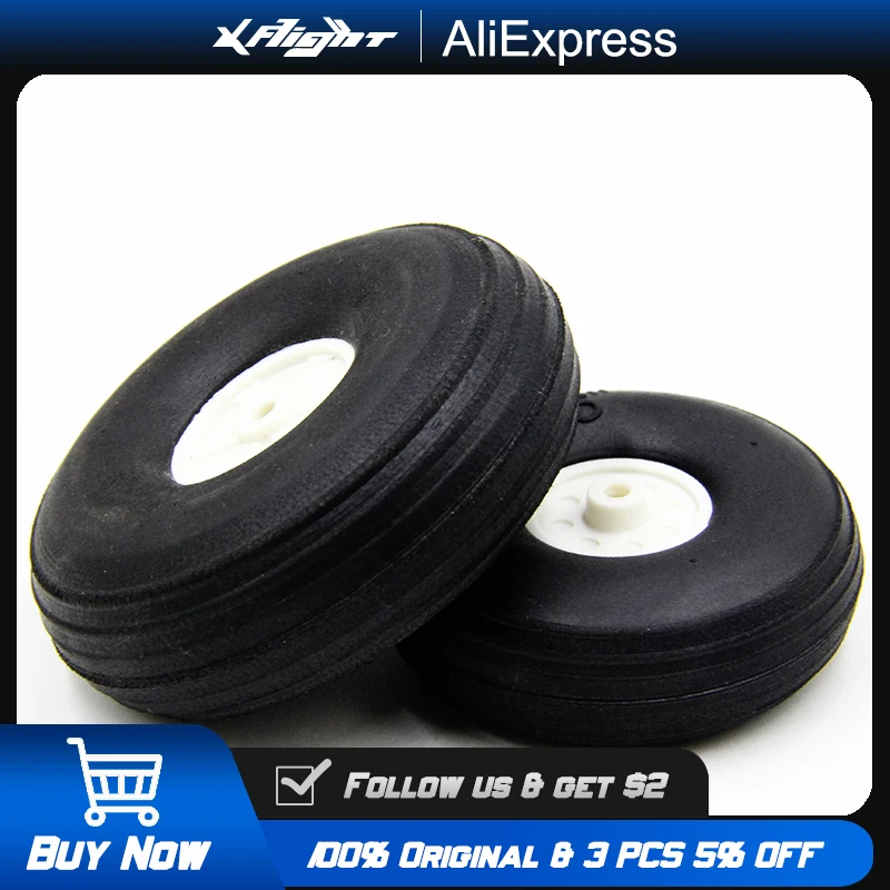 Roues PU/EVA de haute qualité pour train d'atterrissage d'avion RC, plusieurs tailles, accessoires de bricolage