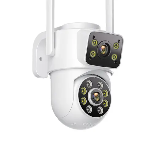 BESDER 8MP Wifi 카메라 PTZ 듀얼 스크린 야외 인체 감지 자동 추적 6MP CCTV 감시 IP 카메라 P2P 오디오 ICSee