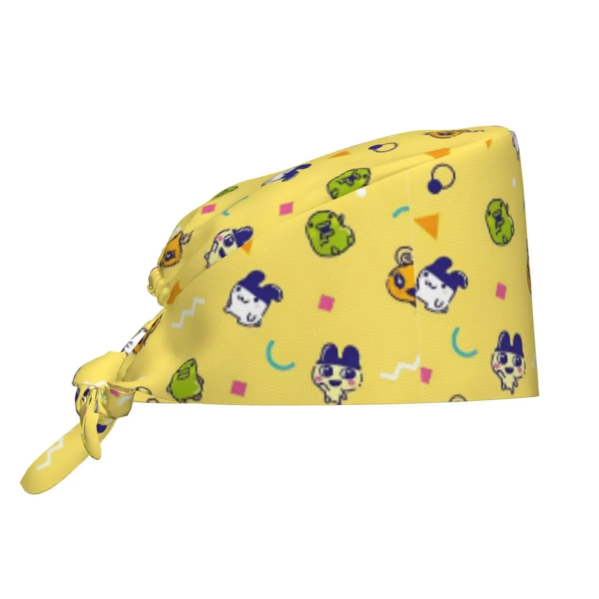 

Nursing Hats Tamagotchis Digital Pet Working Cap For Unisex Women Casual Holder Long Hair Work Scrub Cap Breathable Medical Cap