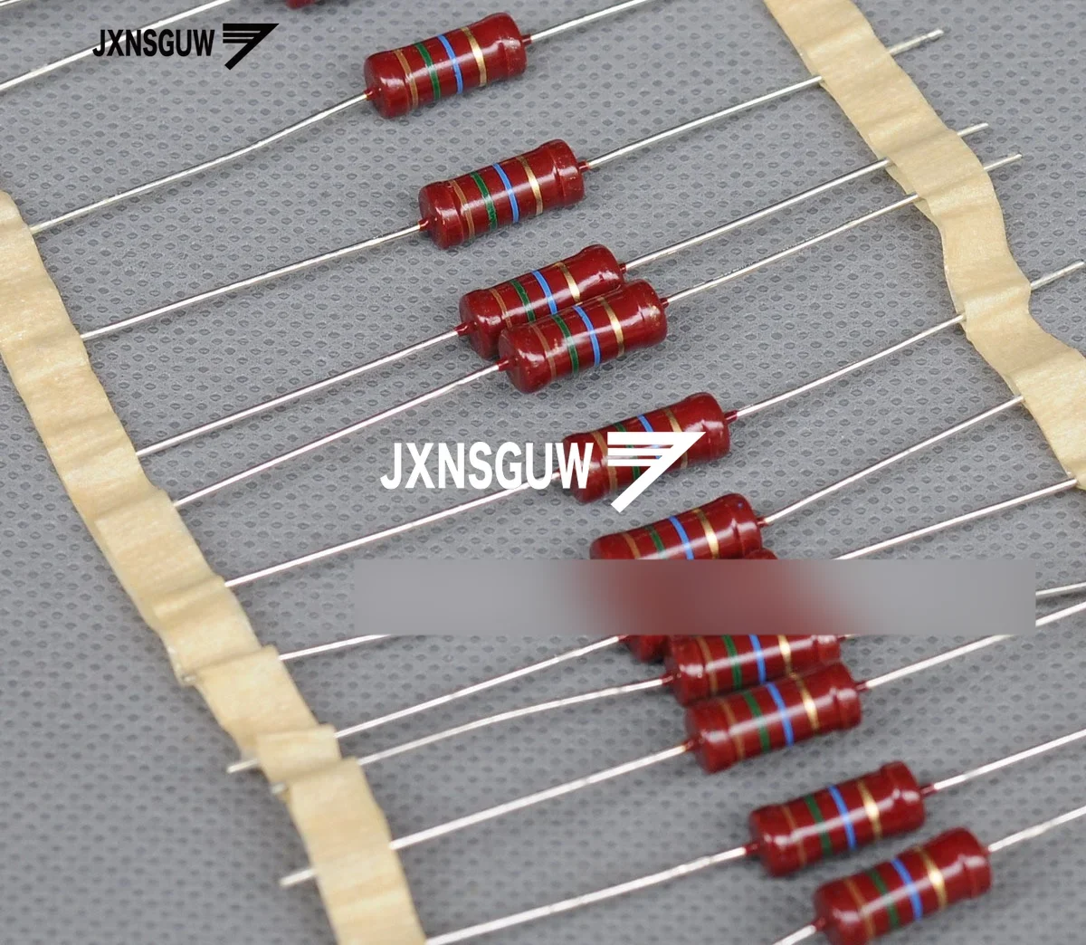 10PCS NEW Germany ERO 2W15M 6.5X16MM Metal resistor 2W 15M red resistance free shipping