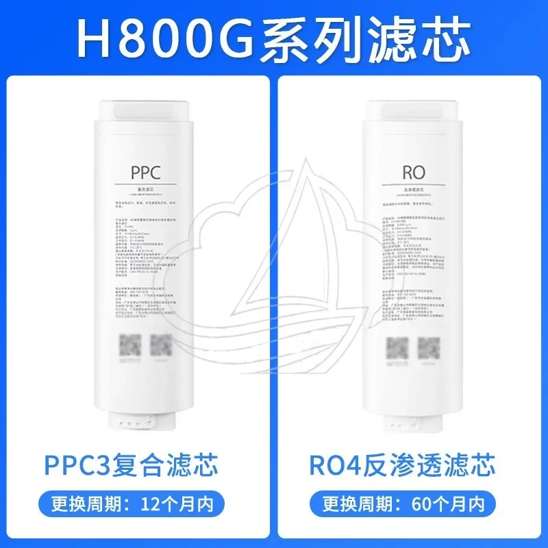 H Series Water Purifier Replacement Filter PPC Composite RO Membrane Fits H400G H600G H800G