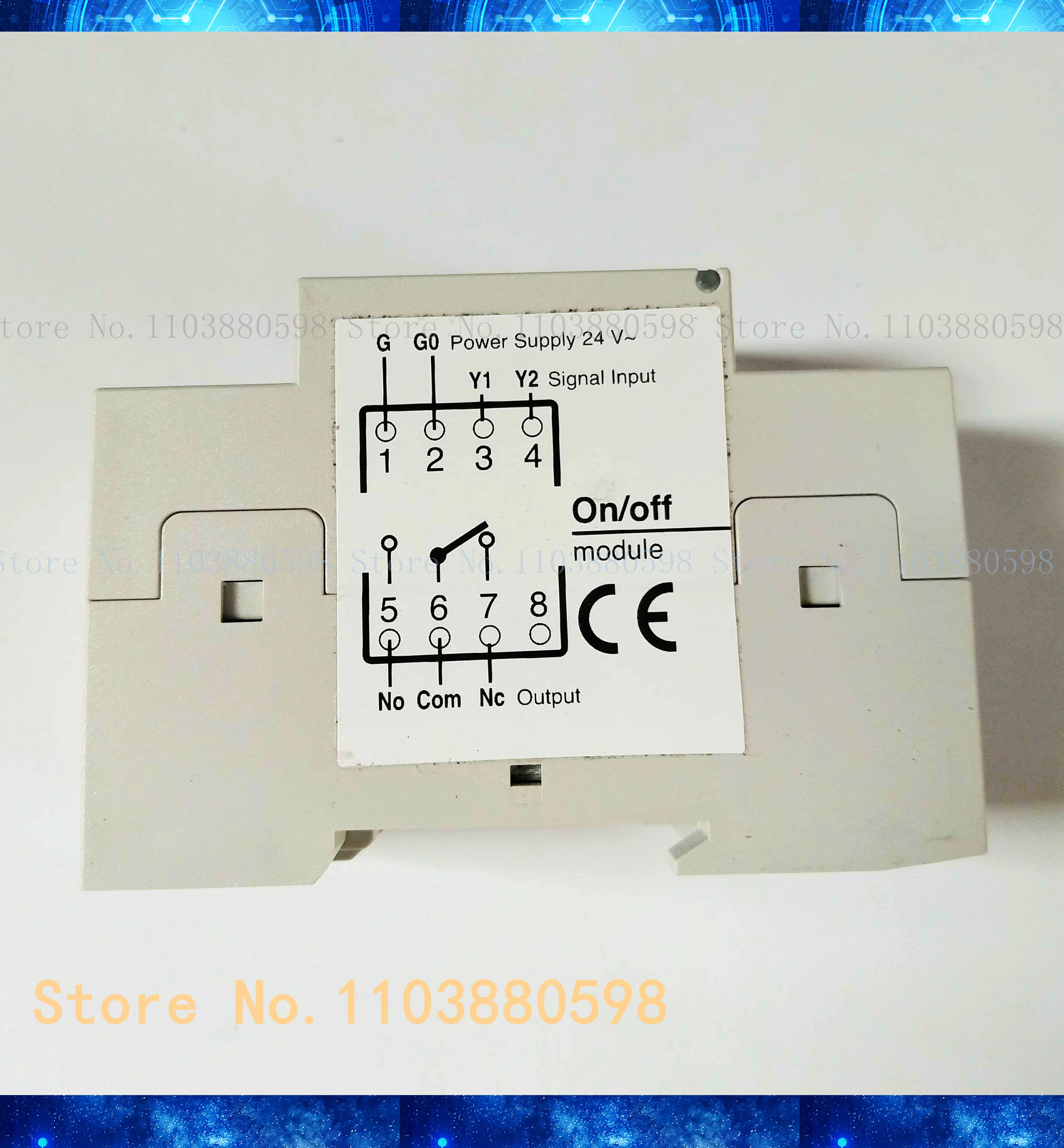 ON/0FF module 10A-250V AC1/3HP AC3