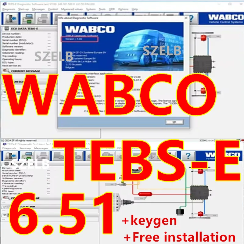 

Обновлено-дата программного обеспечения Wabco TEBS-E 6,51 гг. 2025 г. + высокоавтоматизированный KEYGEG + бесплатная установка. Помощь. Поддержка нескольких языков.