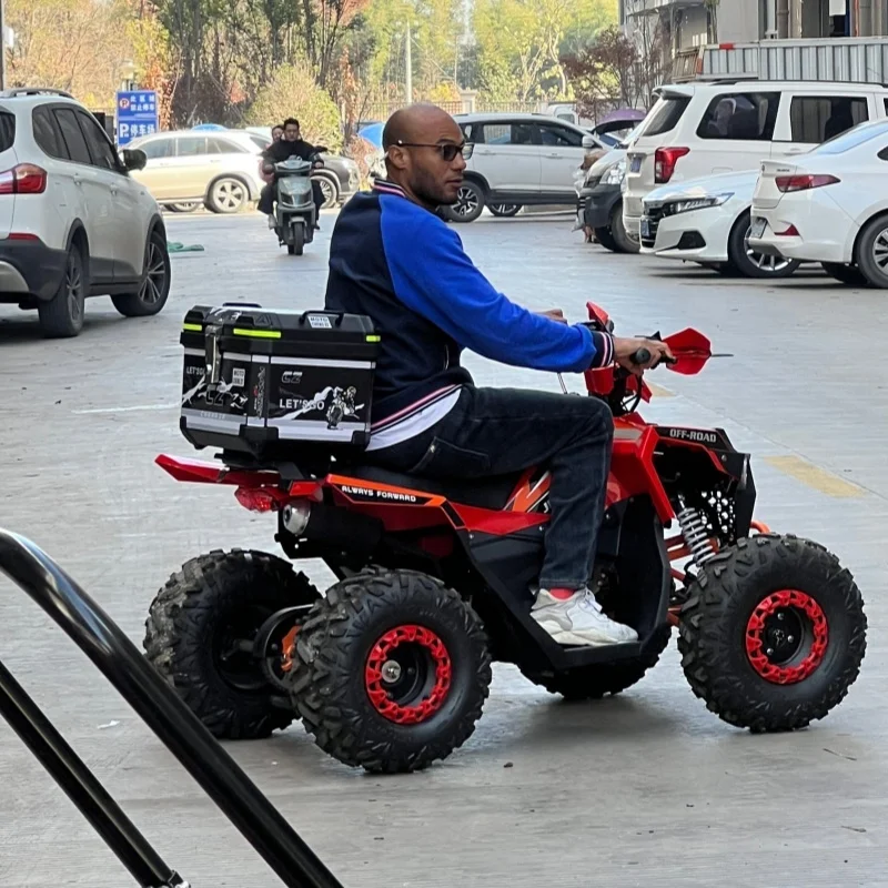Electric ATV Quad Bike 2WD Automatic Shaft Drive 48V 75-100km/h All Terrain Off-Road