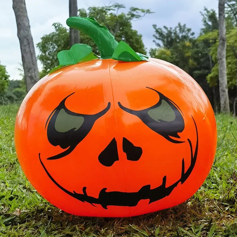 سميكة بولي كلوريد الفينيل اليقطين نفخ كبير اليقطين ديكور حفلة القرع كبيرة معلقة هالوين الديكور لحزب الديكور مول