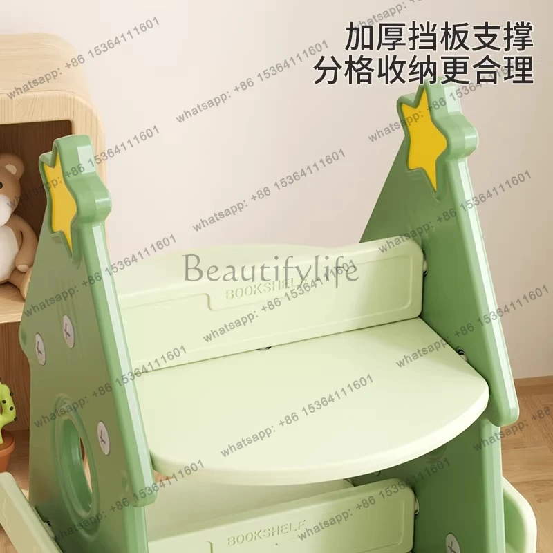 Rotating Picture Bookcase Stacking Reading Creative Beautiful Exquisite Units Bookshelf Display Home Furniture Prateleira