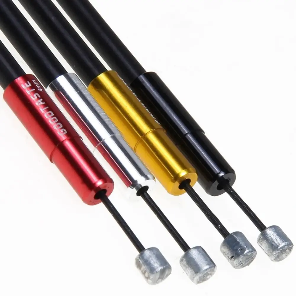 10pcs Bike Bicycle Aluminum Alloy 4mm 5mm Derailleur Shift Brake Cable End Cap Housing Ferrules Crimps Dust Cover Wire Tip