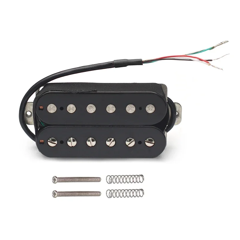 Humbucker Alnico 5 Electric Guitar Pickup Humbucker Double Coil Pickup Alnico V Guitar parts Black