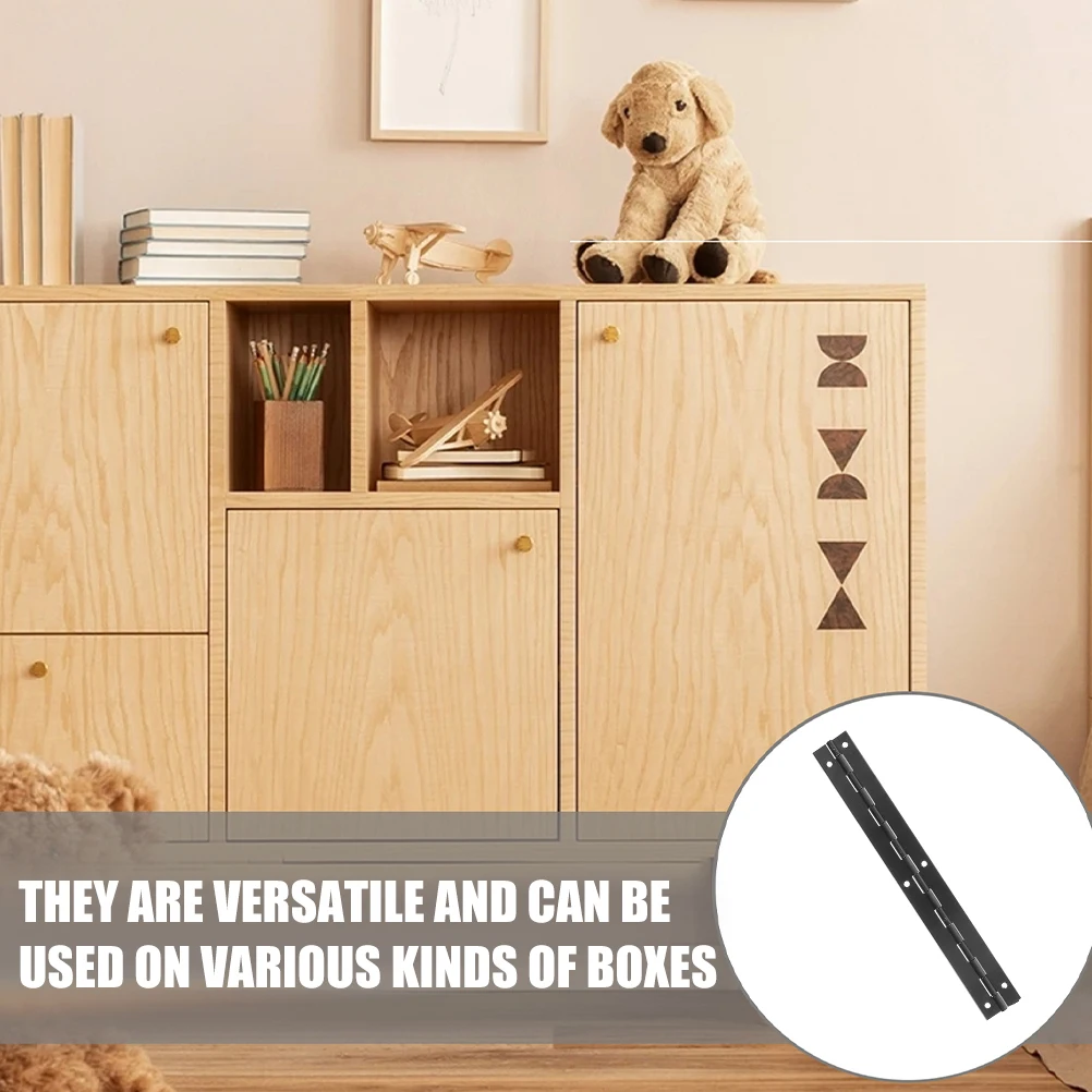

Jewelry Case Long Piano Hinge Durable Reliable Jewelry Box Hinge Replacement for Wooden Box Long Hinges Wooden Case Hinges