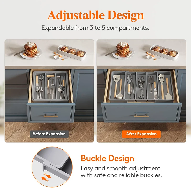 Thumbnail 4 - #42 Latest Kitchen Drawer Organisers Offers