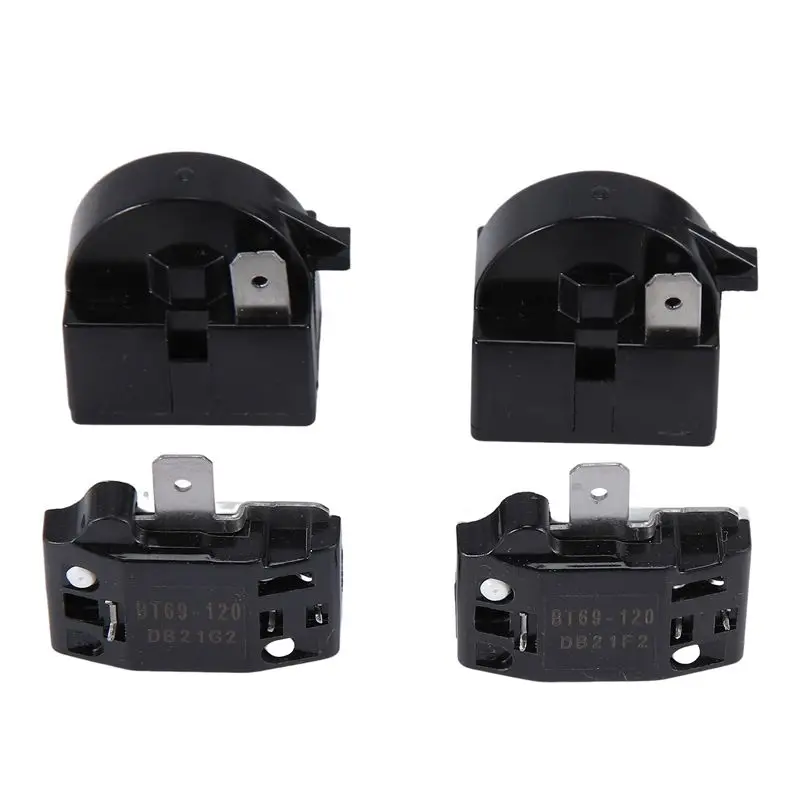 ABVT-1 Pin QP2-4.7 PTC Starter Relay,1 Pin Refrigerator Starter Relay And 6750C-0005P Refrigerator Overload Protector