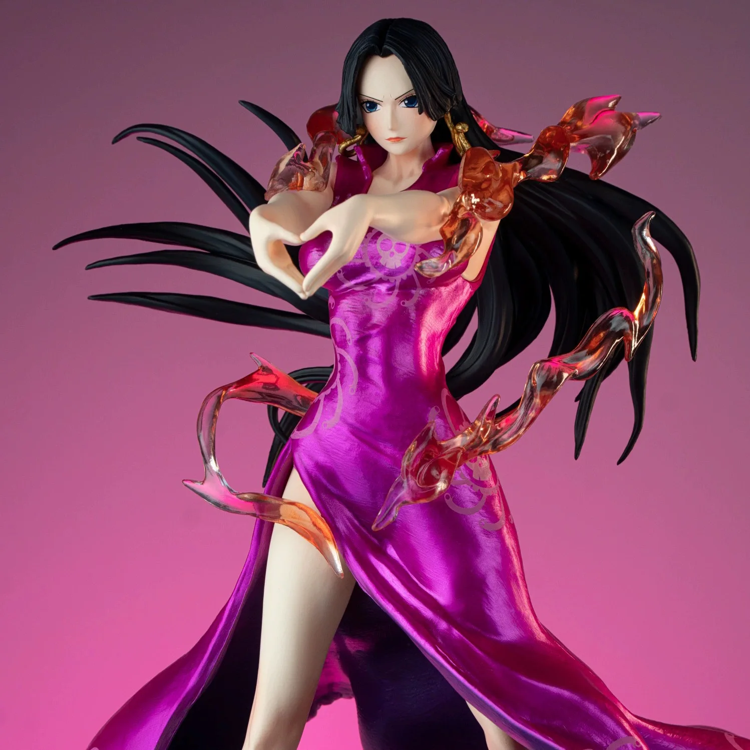 

24Cm bandai ONE PIECE JT Bixin Empress, Shimbukai Resonance Series, Boya Hancock GK Anime Pvc Statue Sexy Collection Model Doll