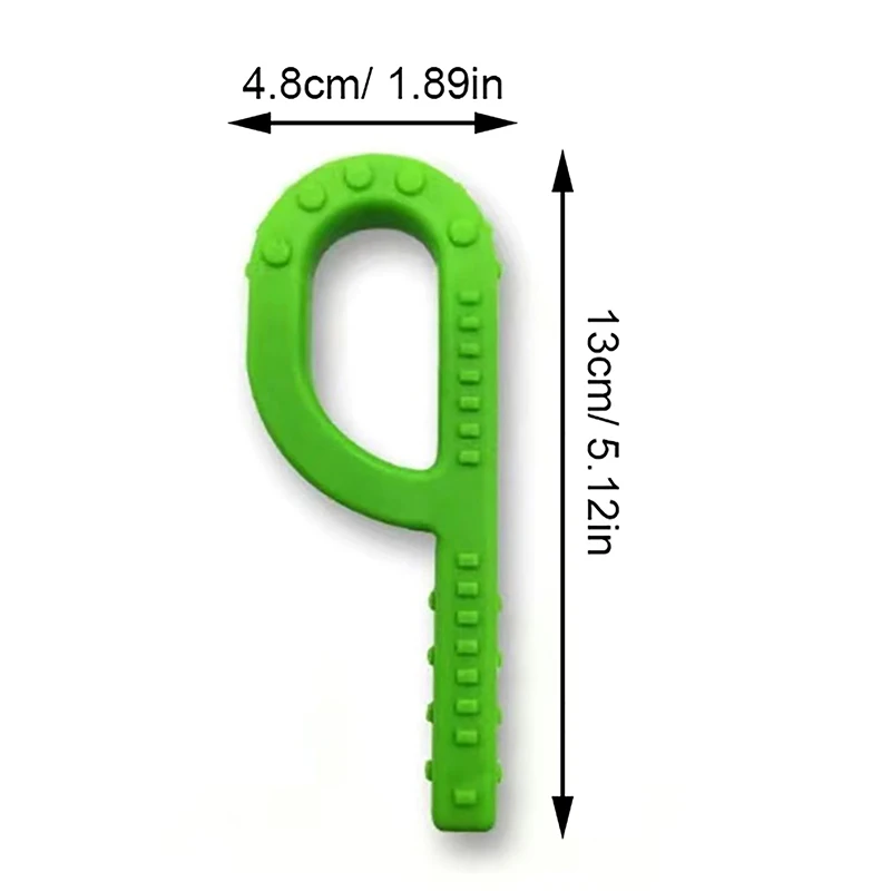 Grading Bite Blocks Chewing Teether For Kids Adult Oral Motor Mandible Bite Force Trainer Autism Sensory Speech Therapy