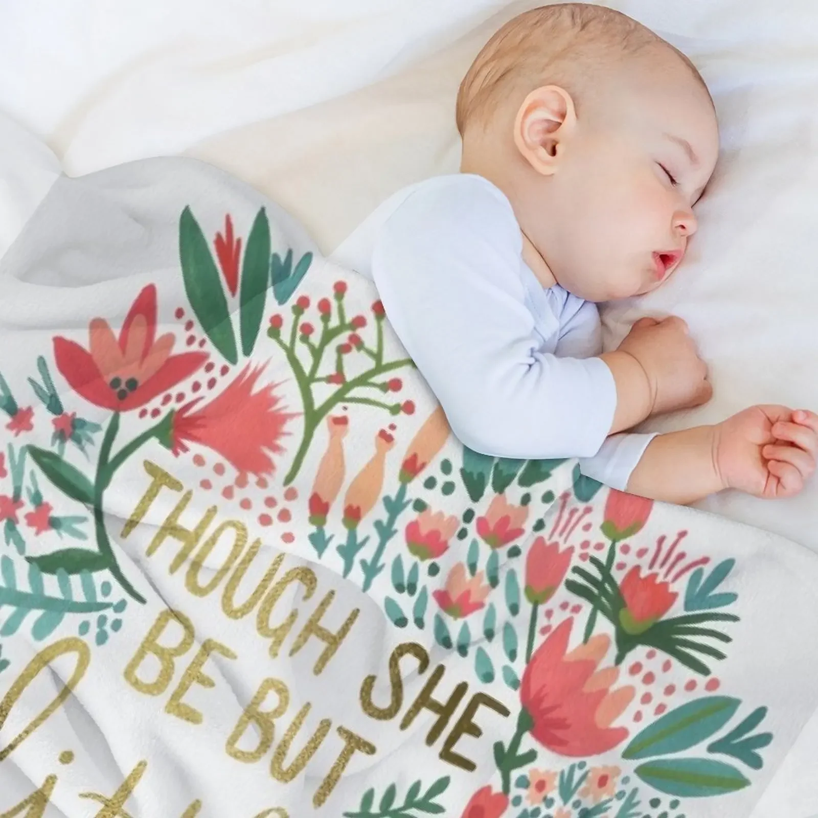 بطانية رمي ليتل آند فيرس دافئة لبطانيات الشتاء والبطانيات العتيقة للأطفال #5