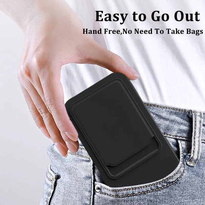 Skinlee Silicone Shockproof Capa para Xiaomi 14 Pro, Saco De Cartão Inserível, Shell Traseiro