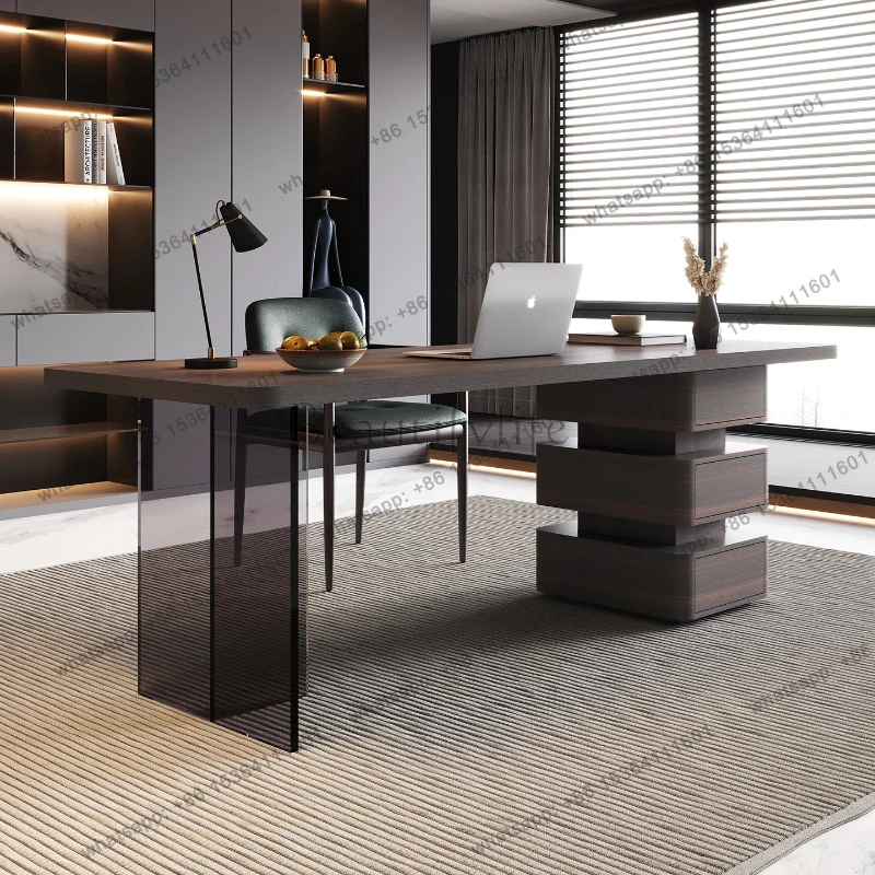 LX Luxury with a touch of elegance computer deskand workstations Room desks study table furniture
