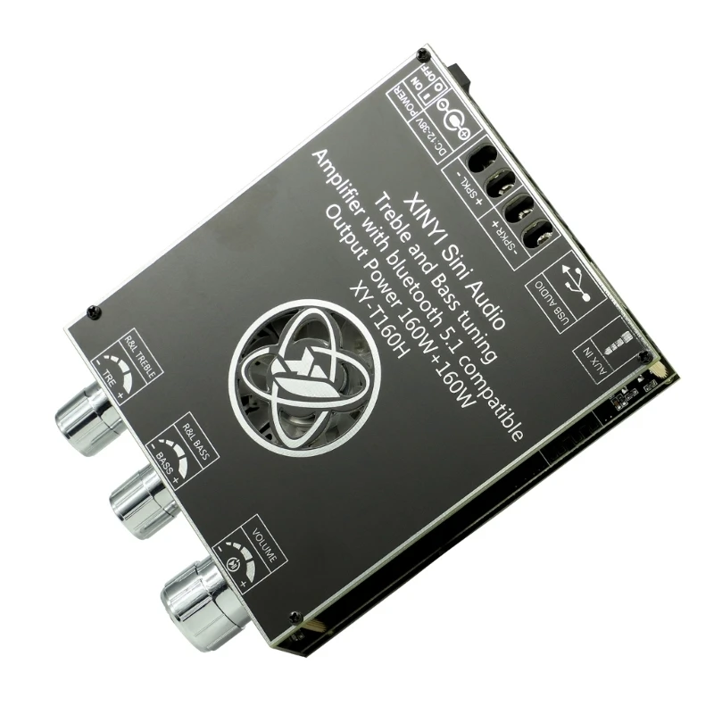 

TDA7498E Bluetooth-compatible 5.1 Amplifier Board Digital Power Module 2x160W Two-channel Stereo Sound AMP Drop Shipping