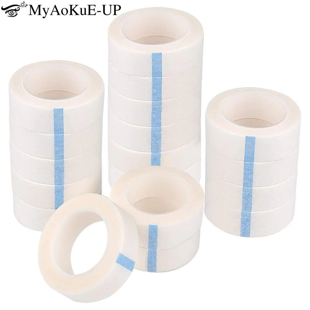 5/10/20/30/50 Pcs Eyelash Extension Breathable Medical Tapes Non Woven Fabric Adhesive Tape Eye Pad False Lashes Patch Sticker