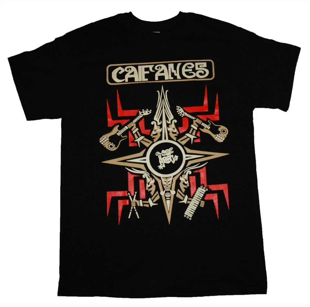 Camiseta CAIFANES - JAGUARES Guitar Rock en Español, Apta para Uso Diario y Festivales de Música