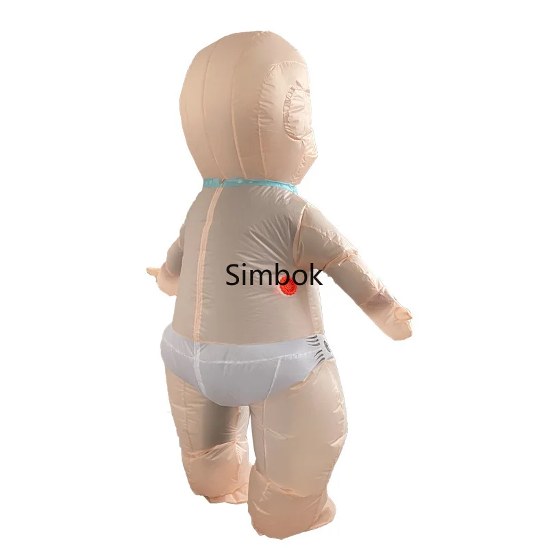 New Boys Girls Baby Inflatable Clothing Adult Cosplay Mascot Costume Opening Celebration Performance Inflated Garment