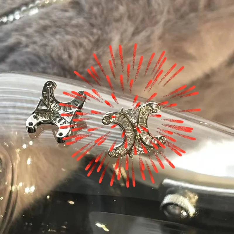 أقراط انتصار جديدة ذات جودة عالية وفاخرة خفيفة، أقراط عصرية ومتعددة الاستخدامات للمواصفين الاجتماعيين