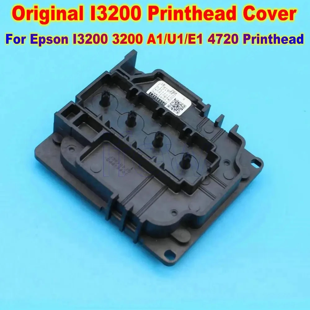 Imagem -02 - Impressão Cabeça Tampa Manifold Adaptador para Epson 4720 I3200 a1 u1 e1 Solvente uv Tinta à Base de Água Capa Original