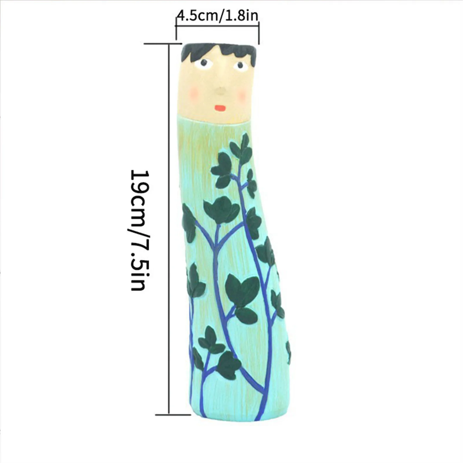 Creative Abstract Facial Vase Modern Minimalist Home Porch Living Room Homestay Flower Arrangement Decoration