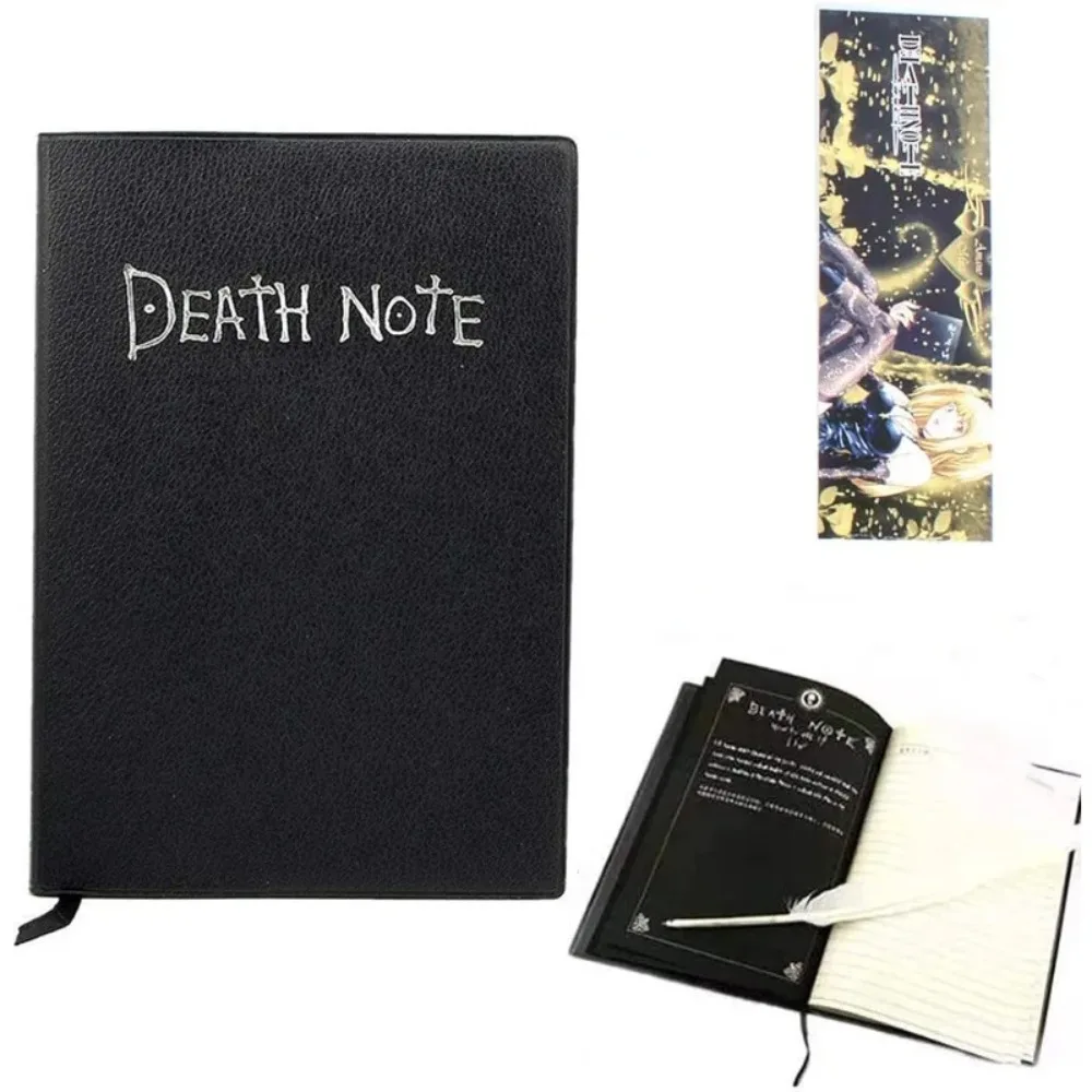 Carnet de notes Cosplay et stylo à plume, Journal d'écriture artistique animée, Death Note