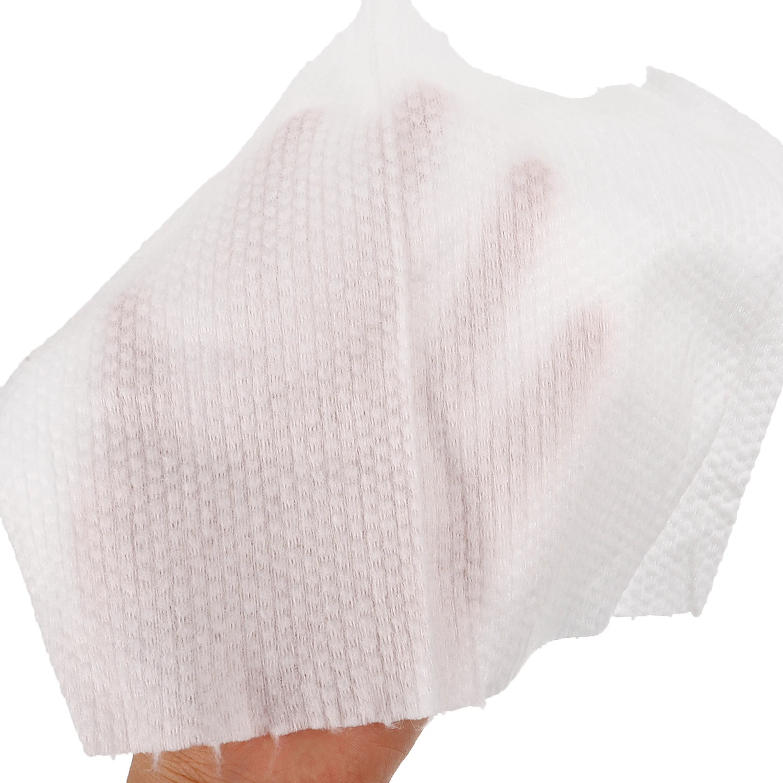 Asciugamano viso monouso ispessente 20x20 cm Panno per la rimozione del trucco in cotone morbido Pulizia dei tessuti puri Uso quotidiano