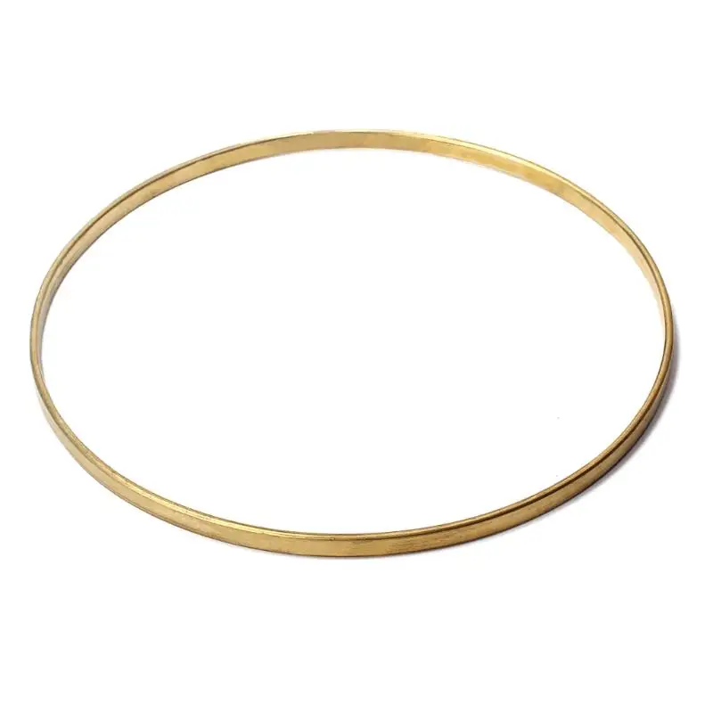 

Brass Banjo Hoop Tension Flanges for Banjo Guitar Parts Replacement Accessories 11 Inch