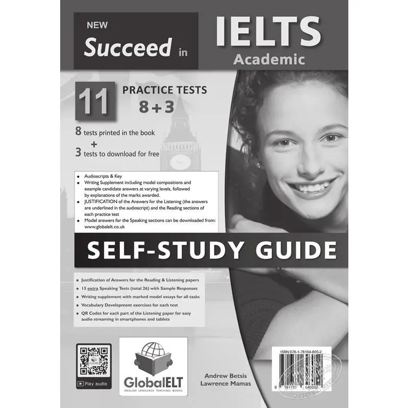 Succeed In IELTS Academic  11 83 Practice Tests SelfStudy Edition Andrew Betsis  Lawrence Mamas GLOBAL ELT 9781781646052 Book