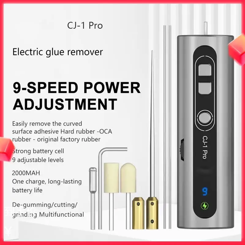 

【NEW LISTING】For Smartphone PM Mobile Phone Repair Tool Electric Glue Remover Pen For 9 Position Curved Glue Removal