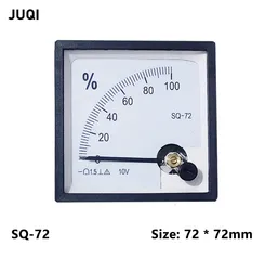 新しいポインター,タイプDC開口部計,sq-72-100% 10v 4-20ma 100% 割合計,電流計,電圧計