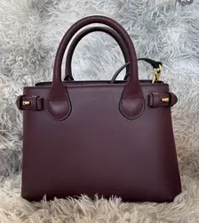 Torba materiałowa - wdzięku strukturalna kratka w kratkę i skórzana torebka, odpinany pasek na ramię sac de luxe femme bag