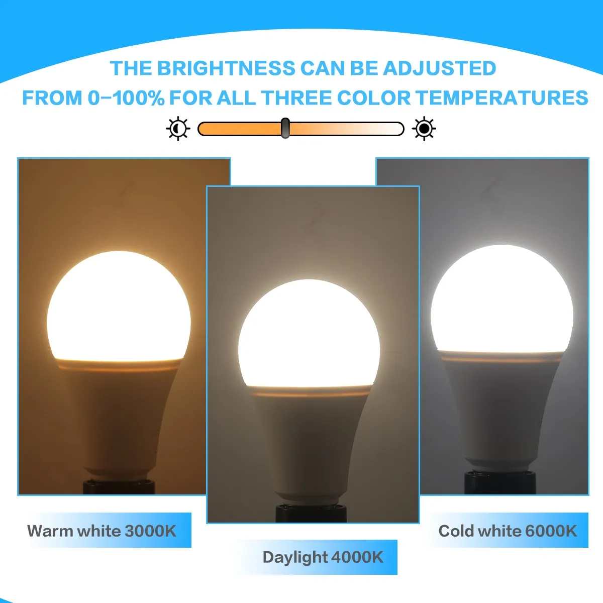 1-10 قطعة E27 يعتم LED لمبة مصابيح هايت الطاقة 20 واط 1600LM لمبات 3000 كيلو 4000 كيلو 6000 كيلو الإضاءة الطبيعية لا ضوء وميض للمنزل #4