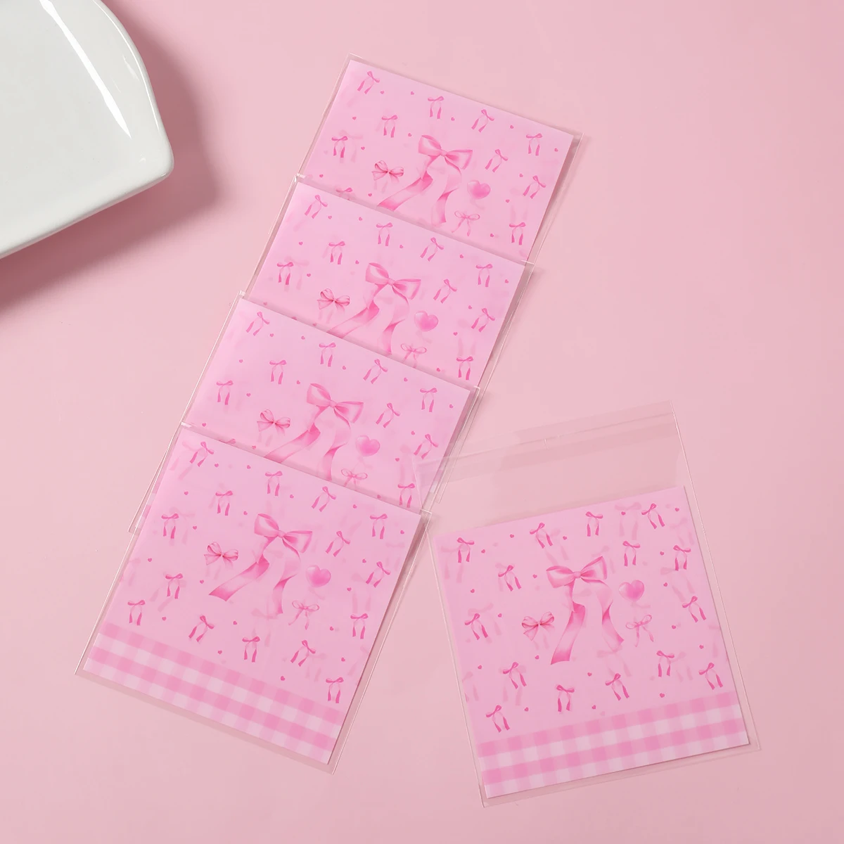 Розовый бант, стильная сумка, конфеты, печенье, десертные сумки для конфет, декор для дня рождения, детские принадлежности для свадьбы, дня рождения, детского душа