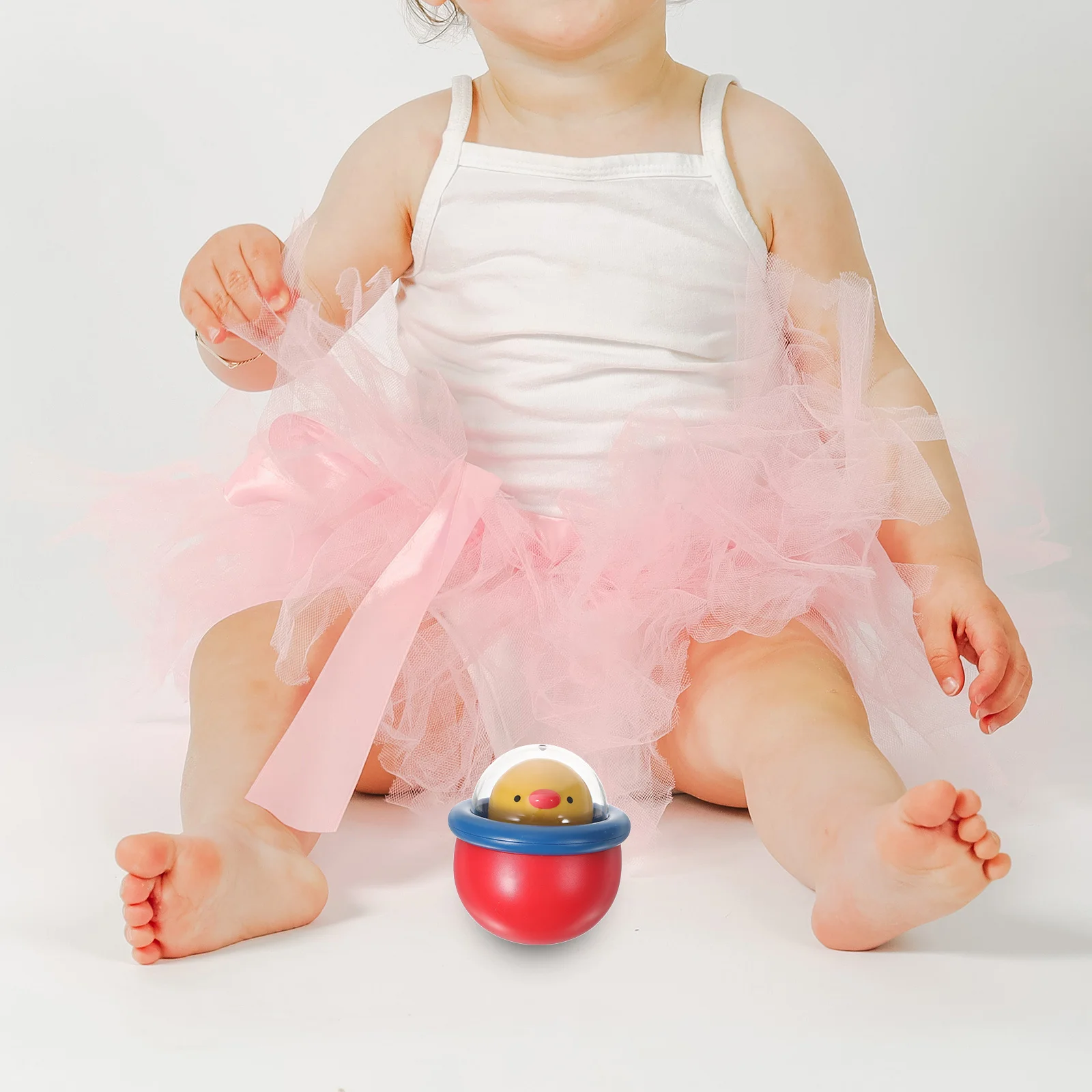 1 قطعة بهلوان الفرخ الموسيقى حشرجة الموت الطفل التعليمية الألوان الزاهية هش الصوت حواف ناعمة جذب الانتباه إبقاء المزاج الجيد #6